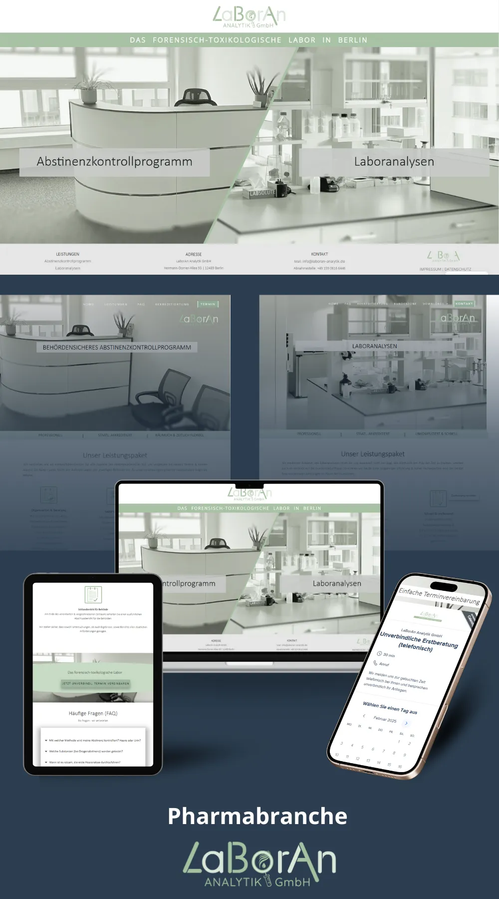 Kundenreferenz der Firma Laboran Analytics GmbH