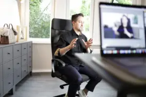 Seminar online Bild eines Online-Seminars